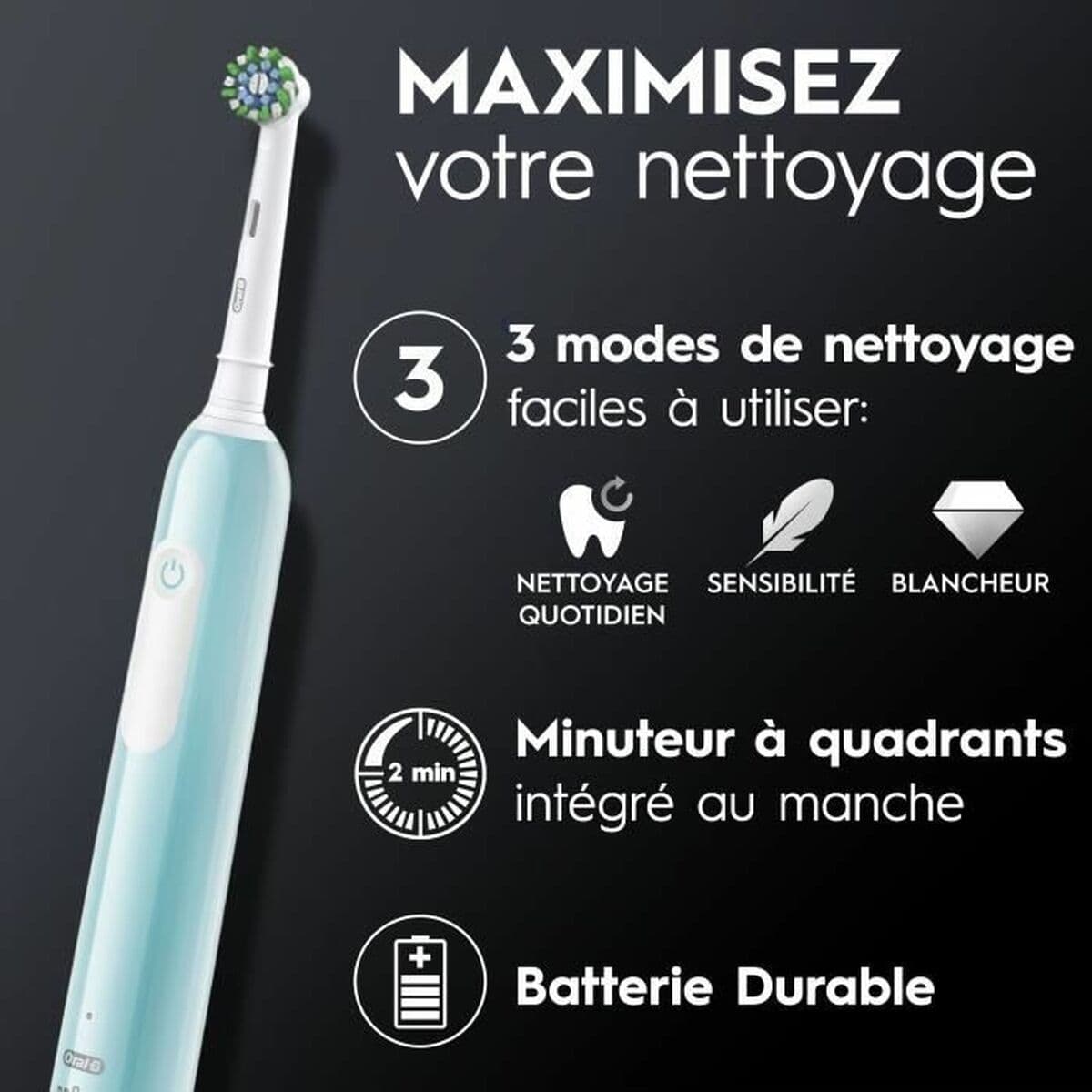 Electric Toothbrush Oral-B Pro 1 - Sensitive Clean - Image 4