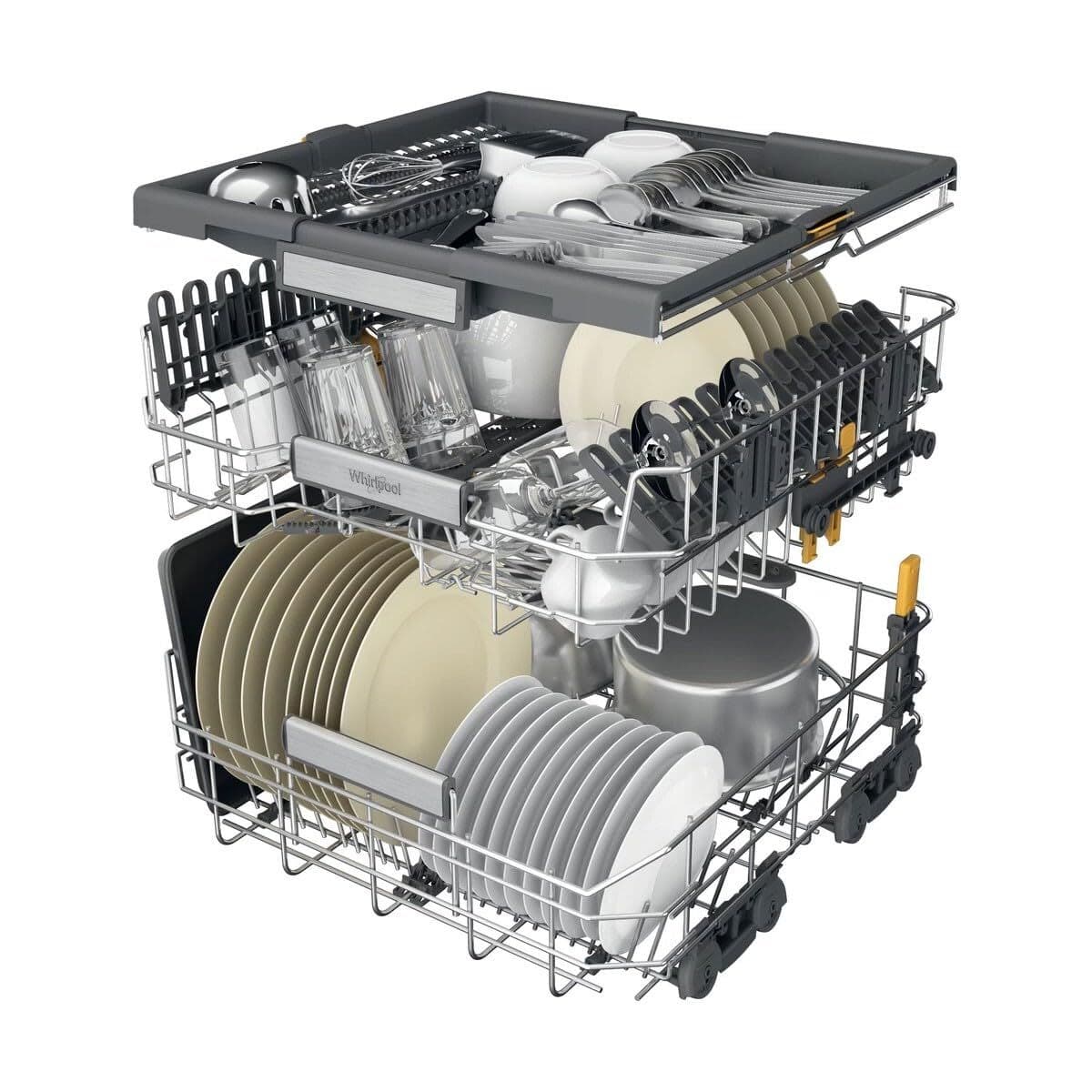 Nõudepesumasin Whirlpool Corporation W7FHS41 Valge Must 60 cm (Renoveeritud C) - Image 4