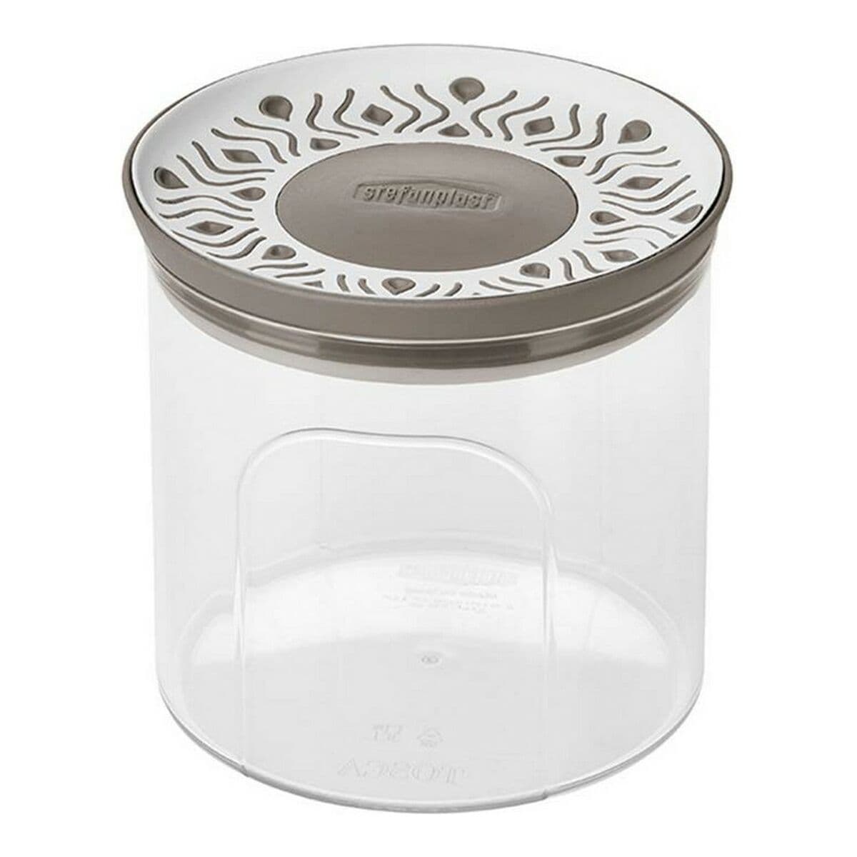 Boîte Stefanplast STF923 11,7 x 11 x 11,7 cm Beige Plastique 700 ml - Image 2