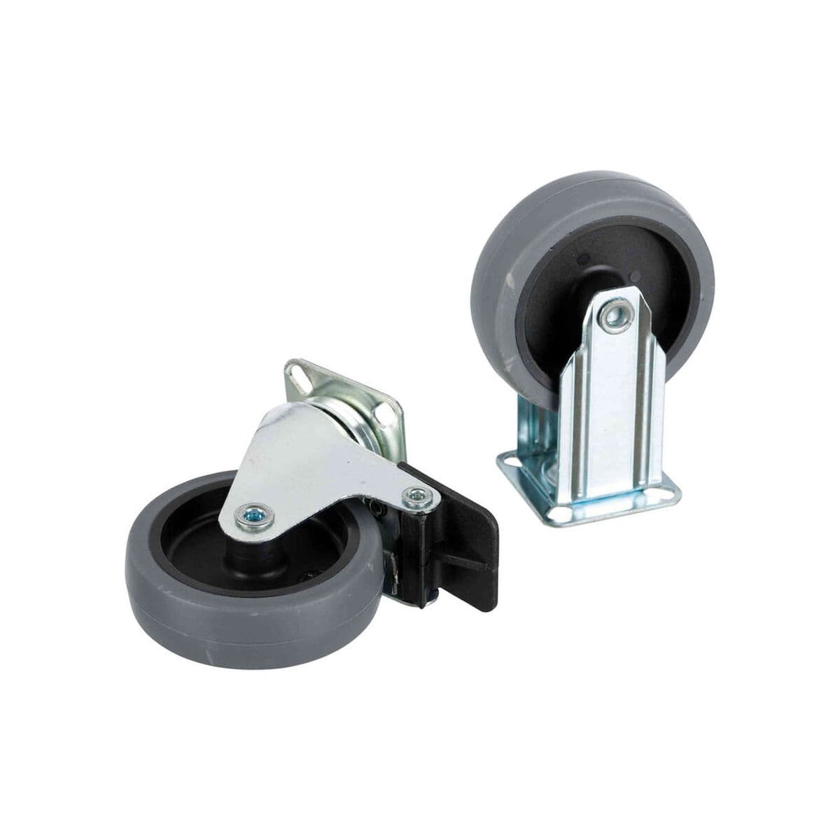 Kotača Trixie Crna Plastika Prijevoz (4 kom.) (4 Dijelovi)