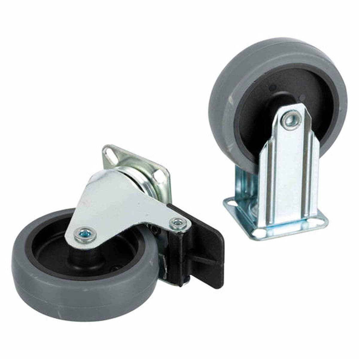 Kotača Trixie Crna Plastika Prijevoz (4 kom.) (4 Dijelovi) - Image 2