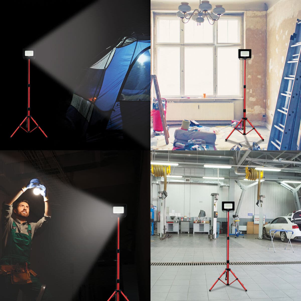 LED spotlight Velamp 50 W 6500 K 4000 Lm - Image 2