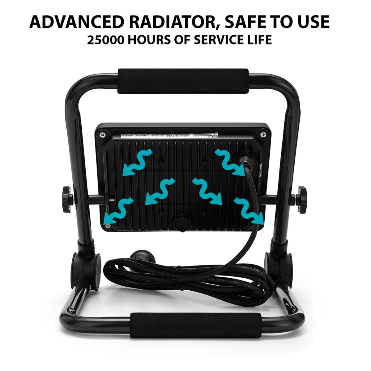 LED spotlight Velamp 100 W 4000 K 8500 Lm - Image 3