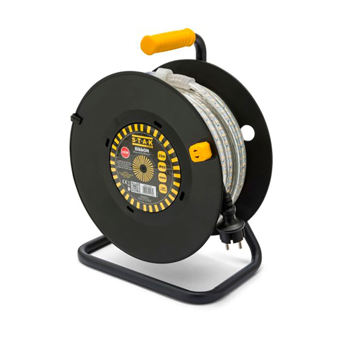 LED-Leisten Stak 185 W 15 m LED Leicht 4000 K Schwarz Durchsichtig - Image 2