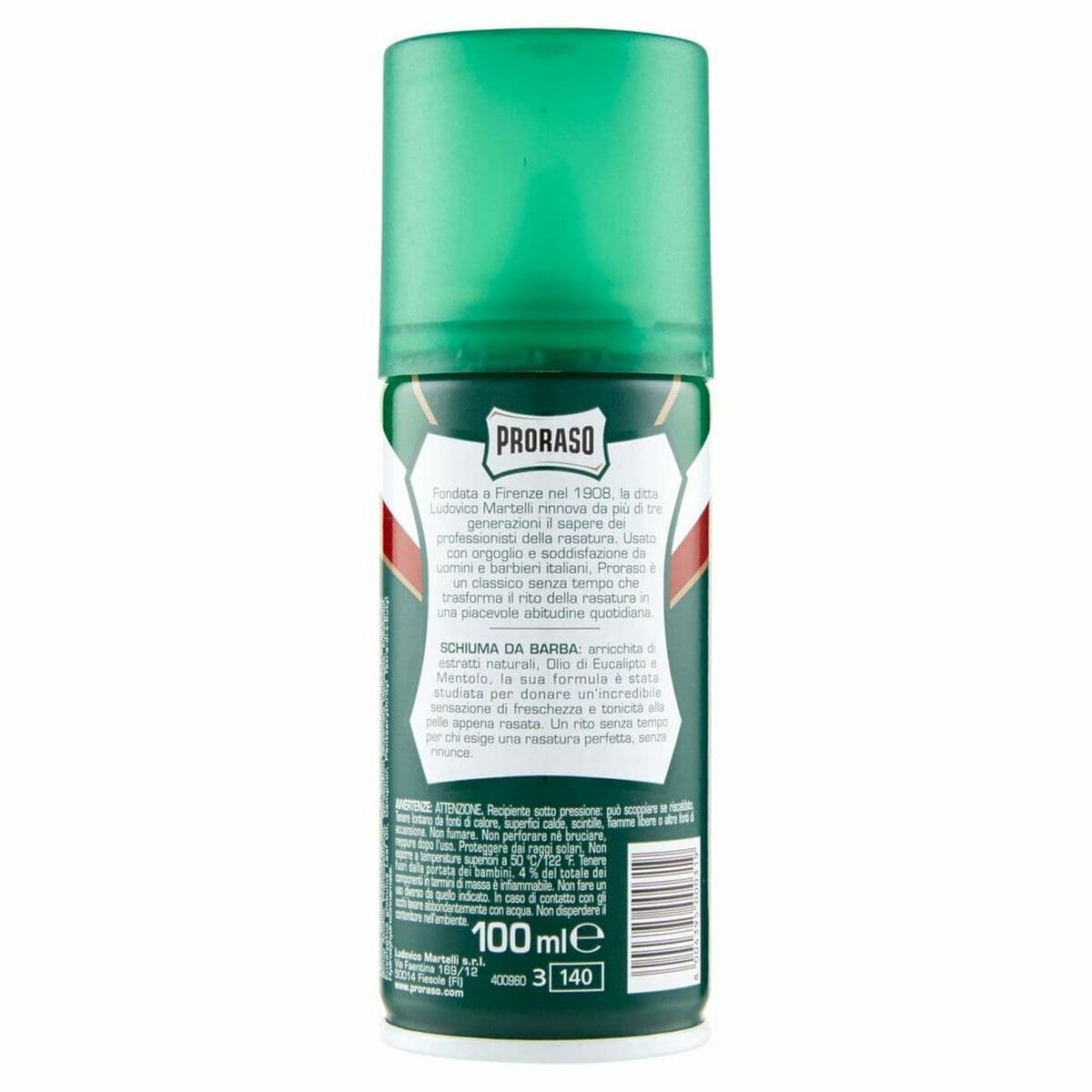 Pianka do Golenia Proraso Refresh Eucalyptus - Image 2