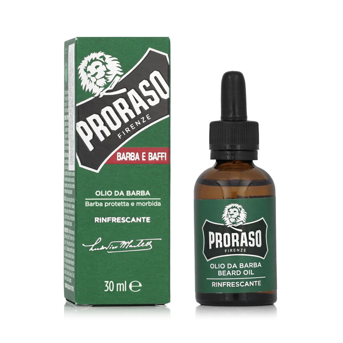 Partaöljy Proraso Beard Oil Refresh 30 ml Virkistävä