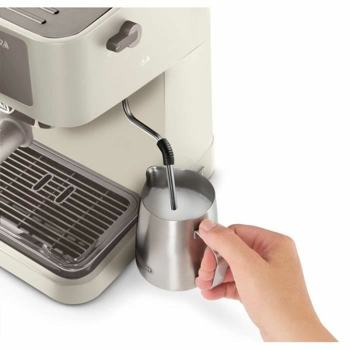 Cafetera Express DeLonghi Stilosa Beige 1100 W 1 L - Image 3