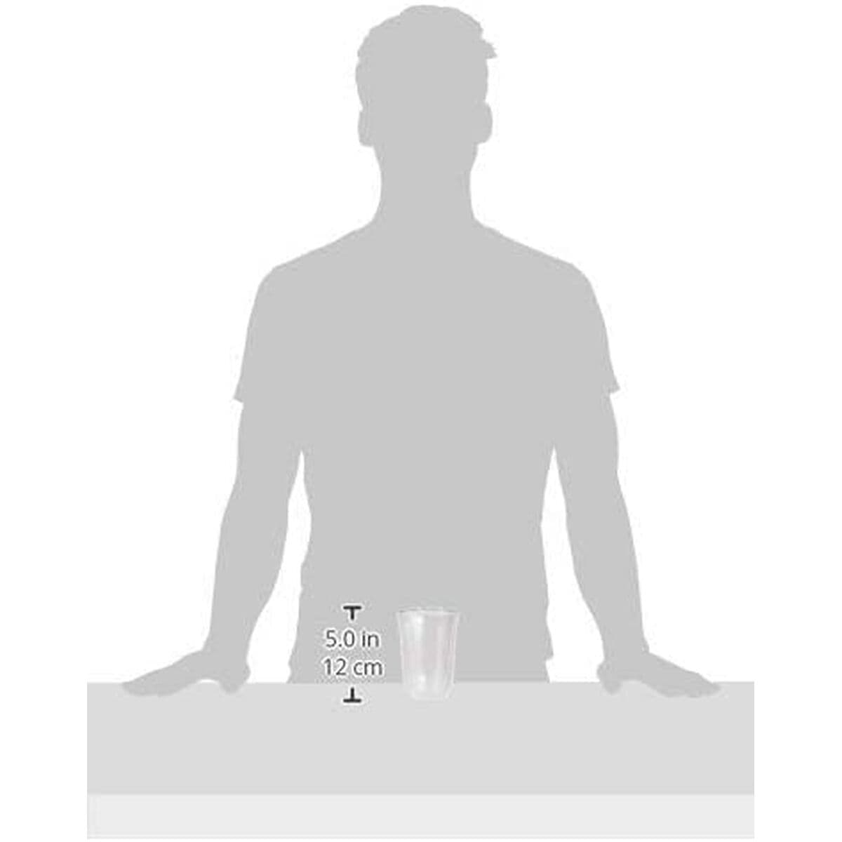 Glasset DeLonghi 5513214611 22 cl Transparent (2 antal) - Image 5