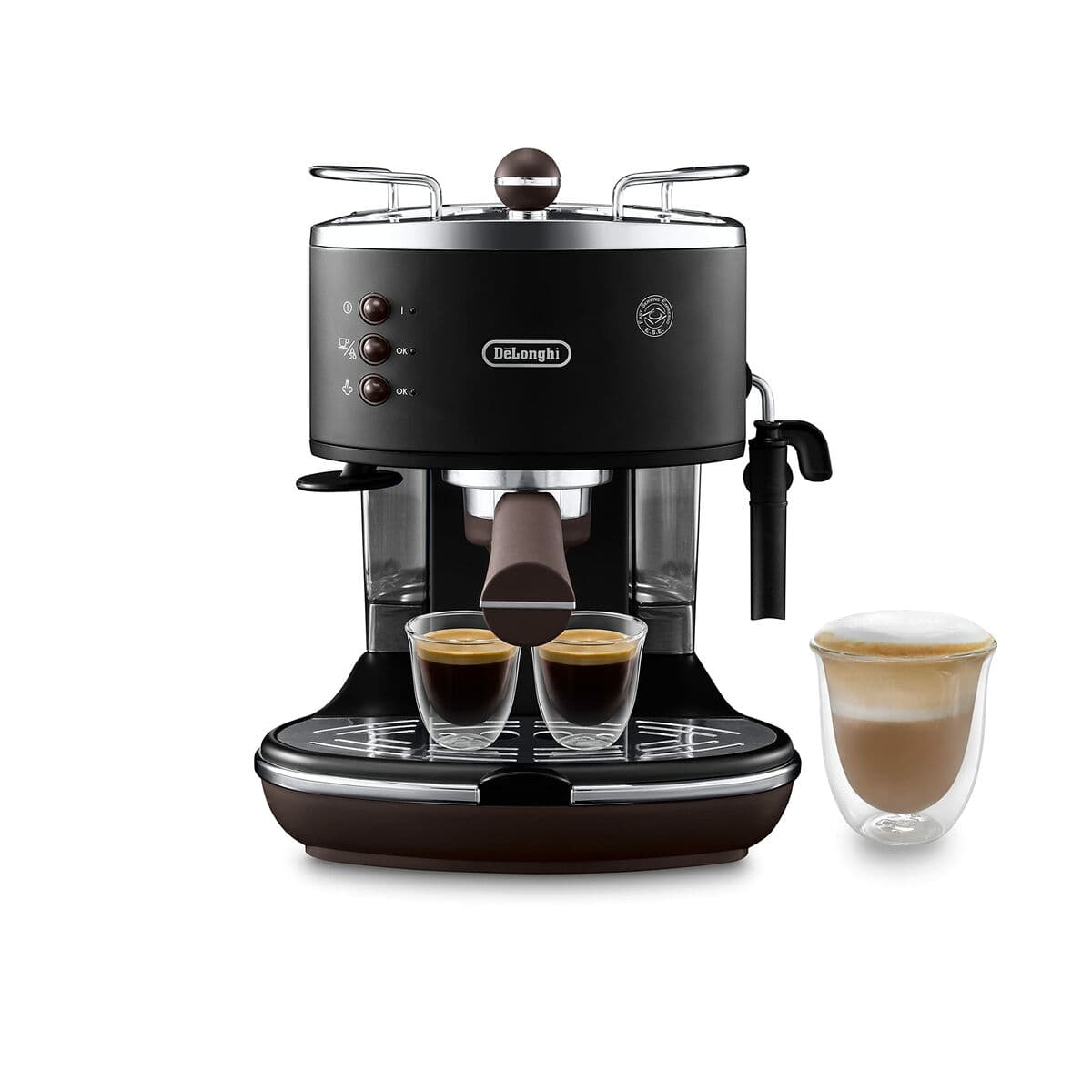 Caffettiera Express a Leva DeLonghi ECOV311.BK Nero Marrone scuro 1,4 L - Image 4