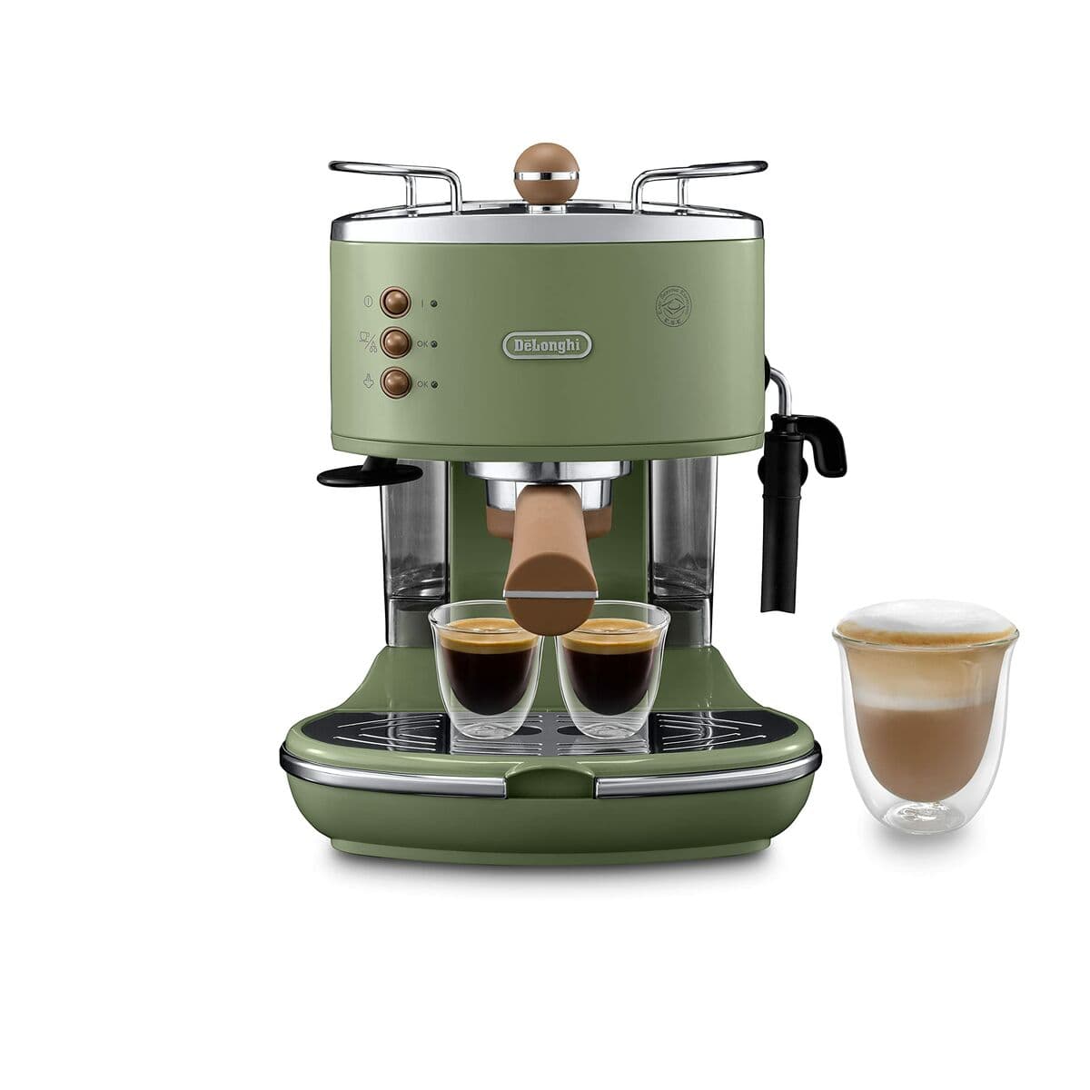 Caffettiera Express a Leva DeLonghi ECOV 310.GR Verde 1,4 L - Image 3
