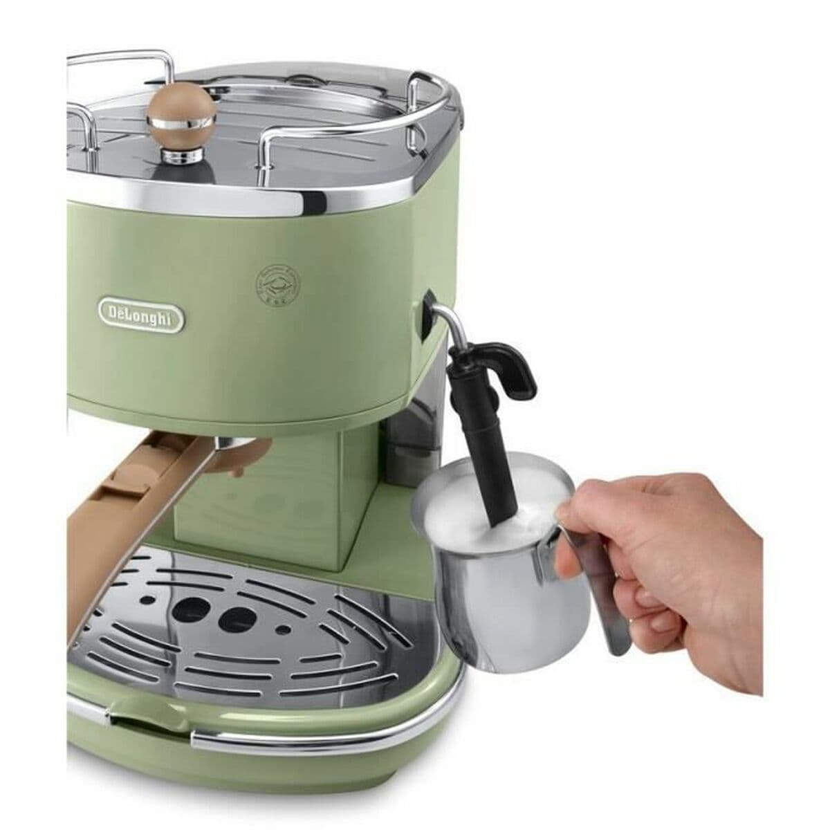 Caffettiera Express a Leva DeLonghi ECOV 310.GR Verde 1,4 L - Image 2