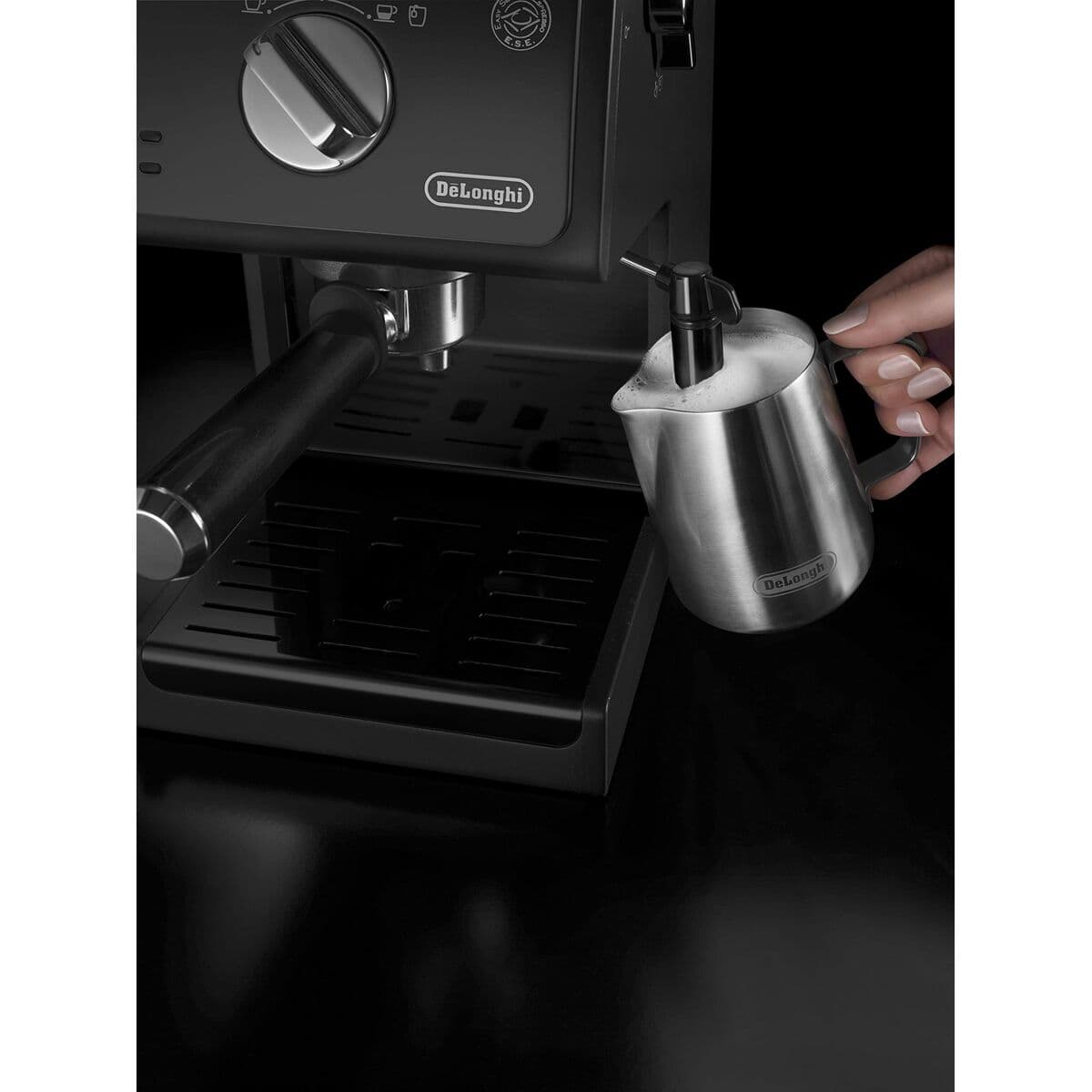 Cafetera Express de Brazo DeLonghi ECP 31.21 Negro 1100 W 1,1 L - Image 10