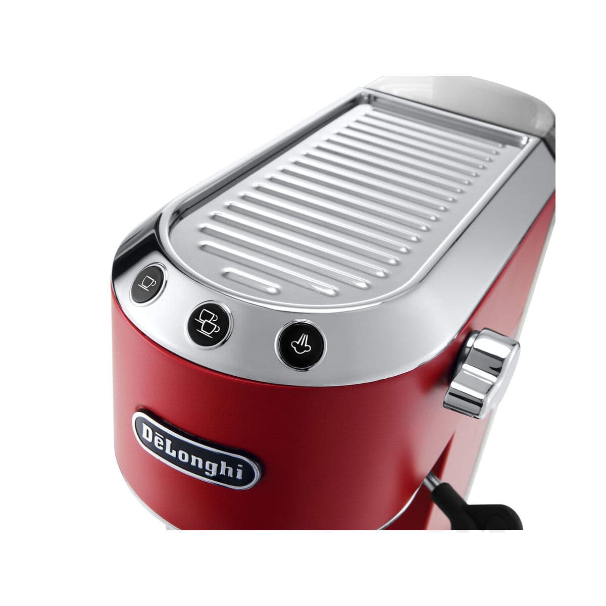 Kolben-Kaffeemaschine DeLonghi 0132106169 Edelstahl Rot 1 L - Image 4