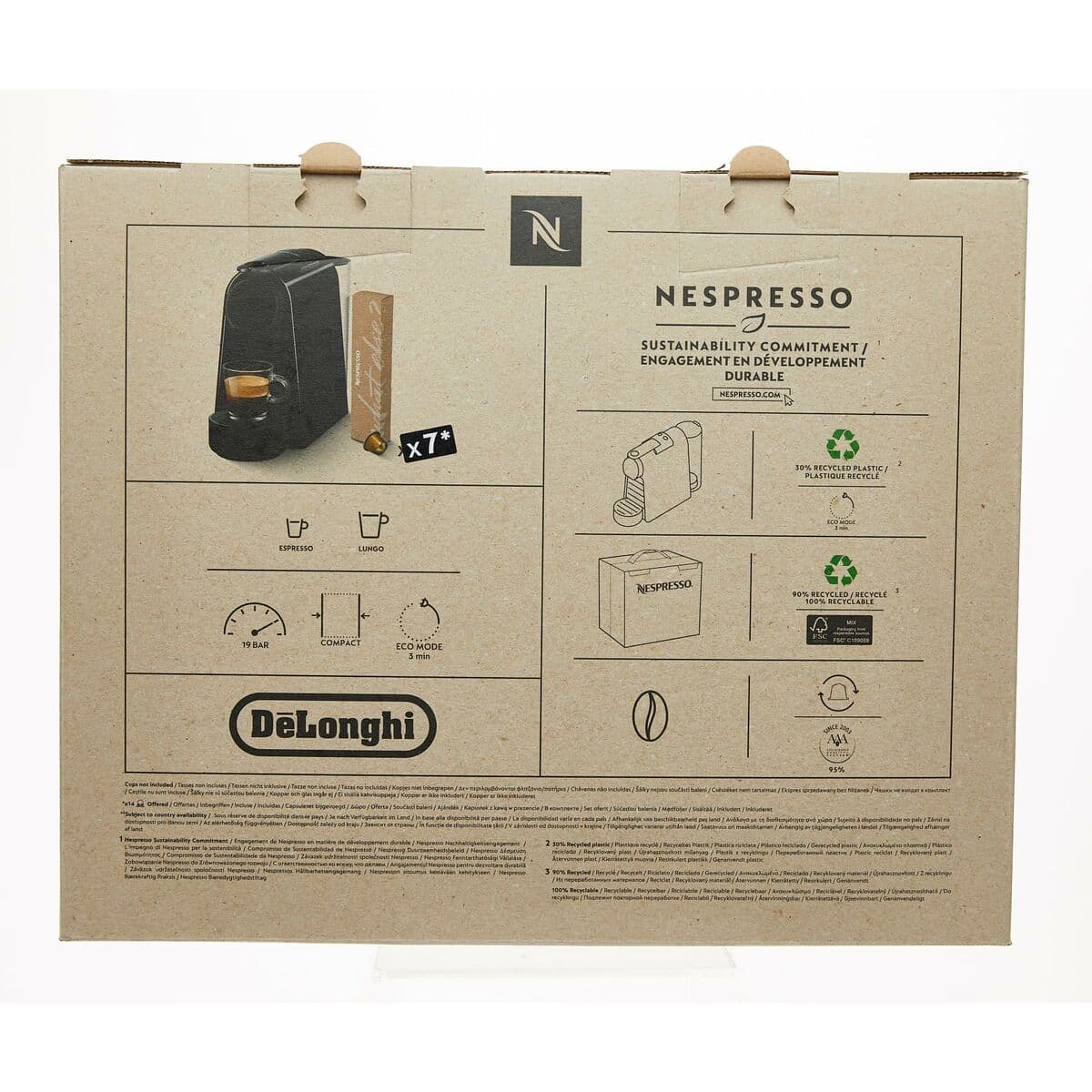 Cafetera de Cápsulas DeLonghi ESSENZA MINI Lima 600 ml - Image 20