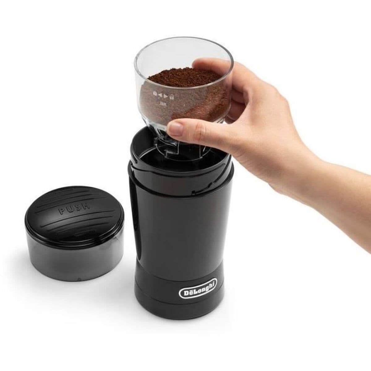 Kavamalė DeLonghi KG 200 170 W 90 g Juoda - Image 4