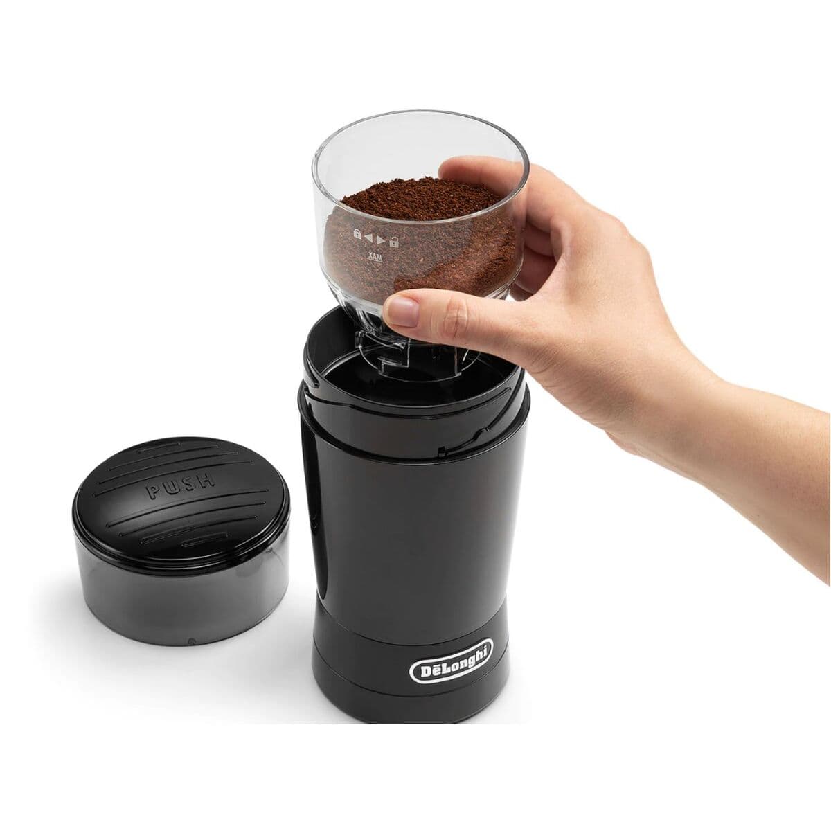 Kavamalė DeLonghi KG 200 170 W 90 g Juoda - Image 12