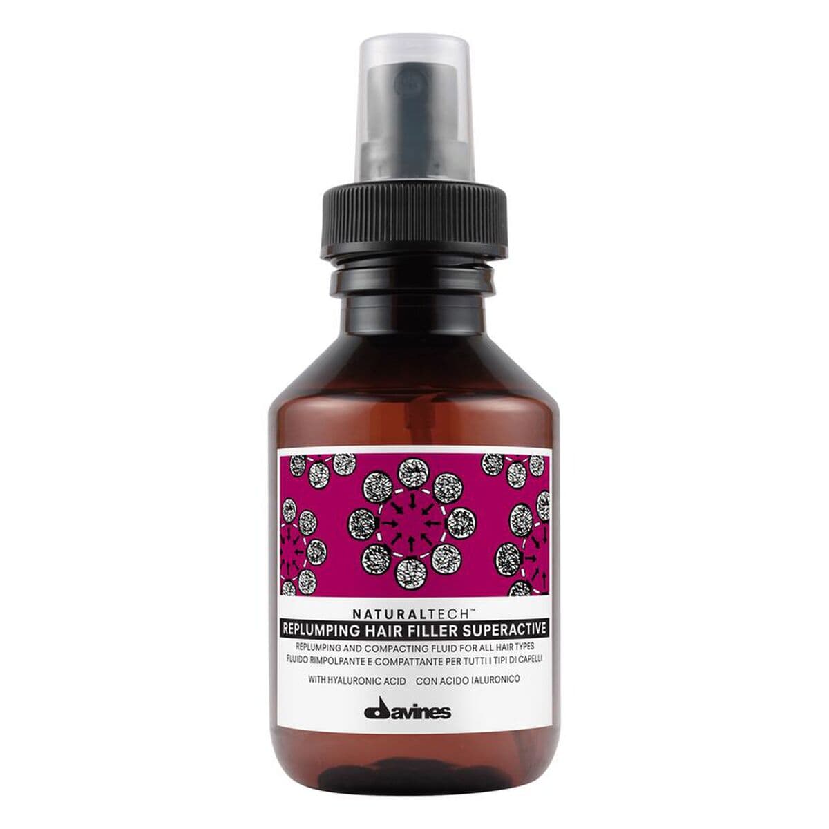 Plaukų atstatymo gydymas Davines Replumping Hair Filler Superactivo 100 ml