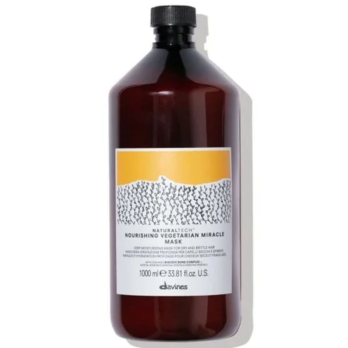 Næringsgivende Hårmaske Davines NaturalTech Vegetarian Miracle 1 L