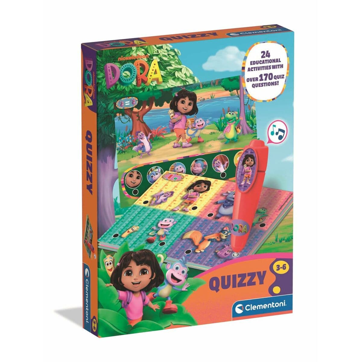 Juego Educativo Clementoni Dora Quizzy - Image 4