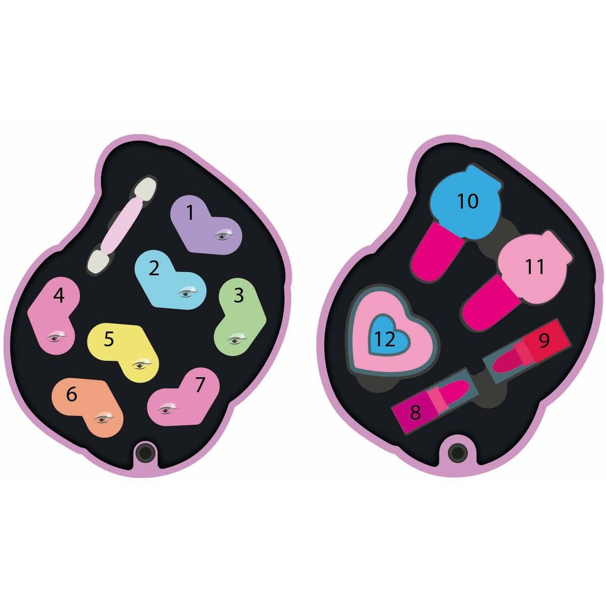 Sminkset för barn Clementoni 18643 Vit Multicolour - Image 3