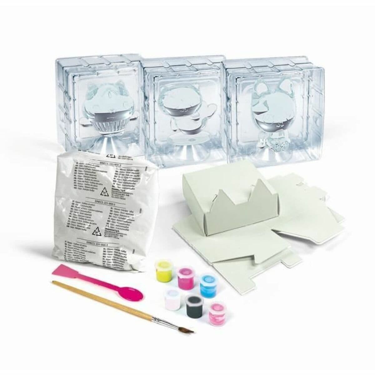 Pasta de modelar Clementoni Gabby´s Dollhouse Chalk Creation Rosa - Image 3
