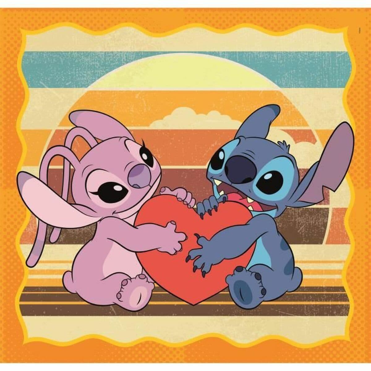 Puzzle Clementoni Stitch (3 Unidades) - Image 2