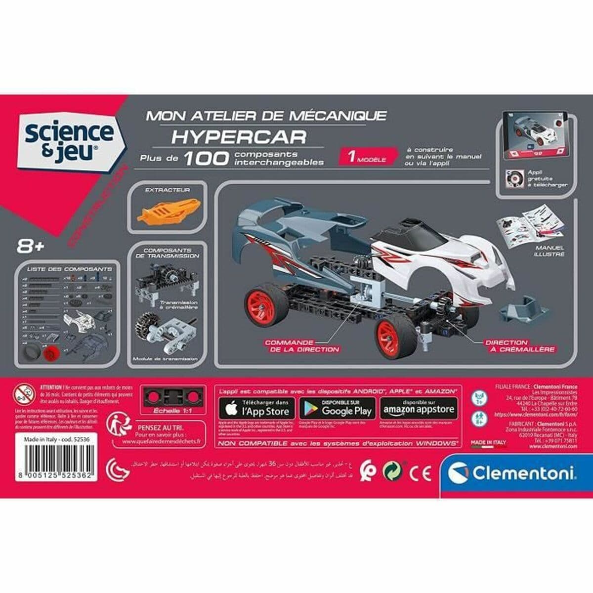 Juego de Ciencia Clementoni Hypercar - Image 3