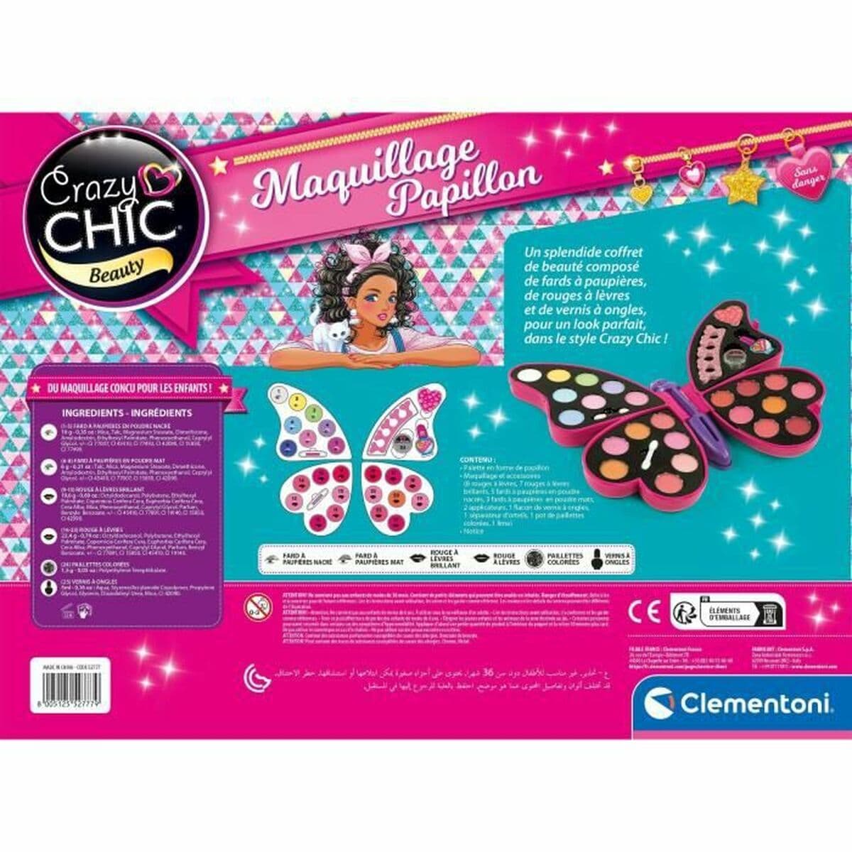 Sminkset för barn Baby Born Butterfly Makeup Multicolour - Image 3