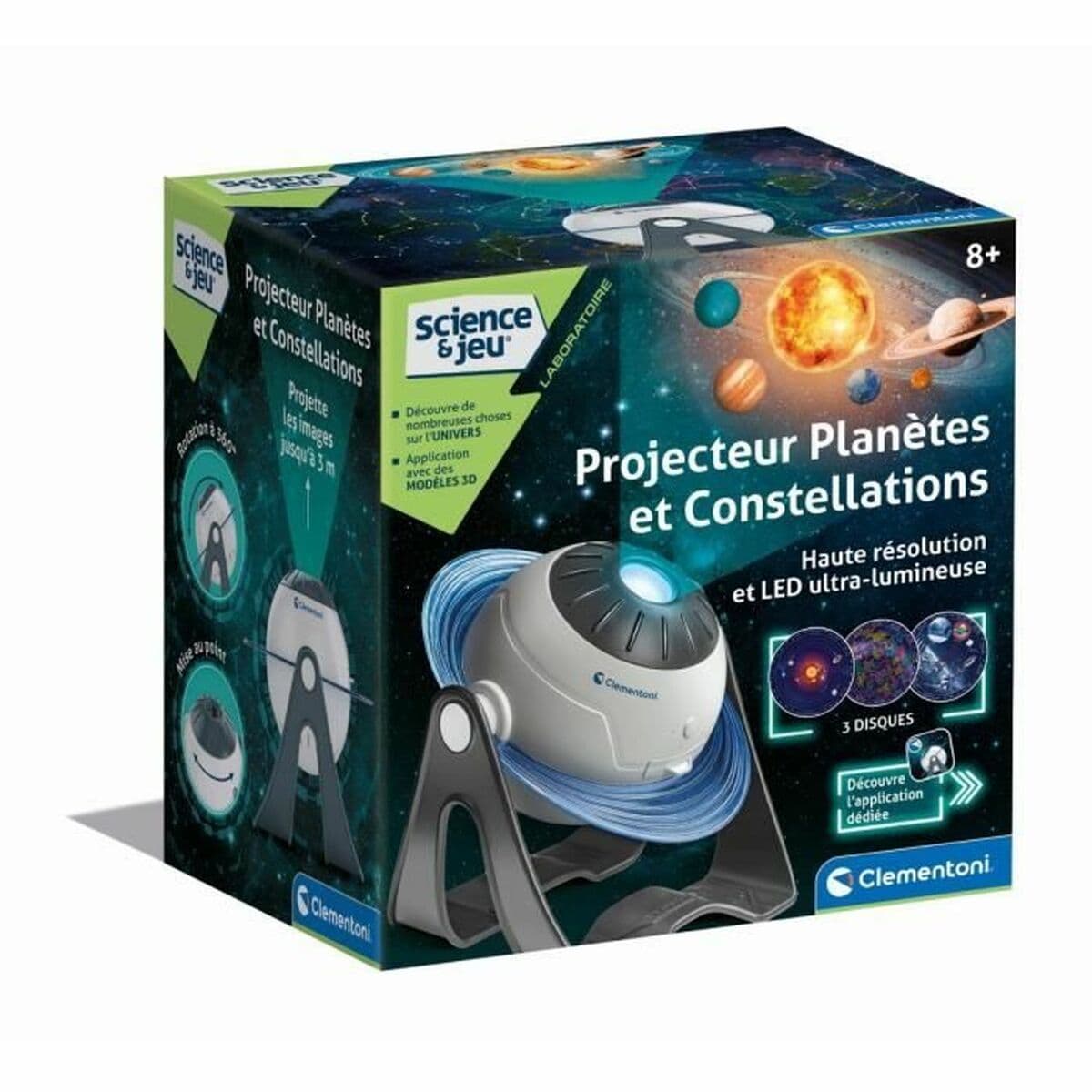 Juego Educativo Clementoni Proyector de Planetas y Constelaciones - Image 3
