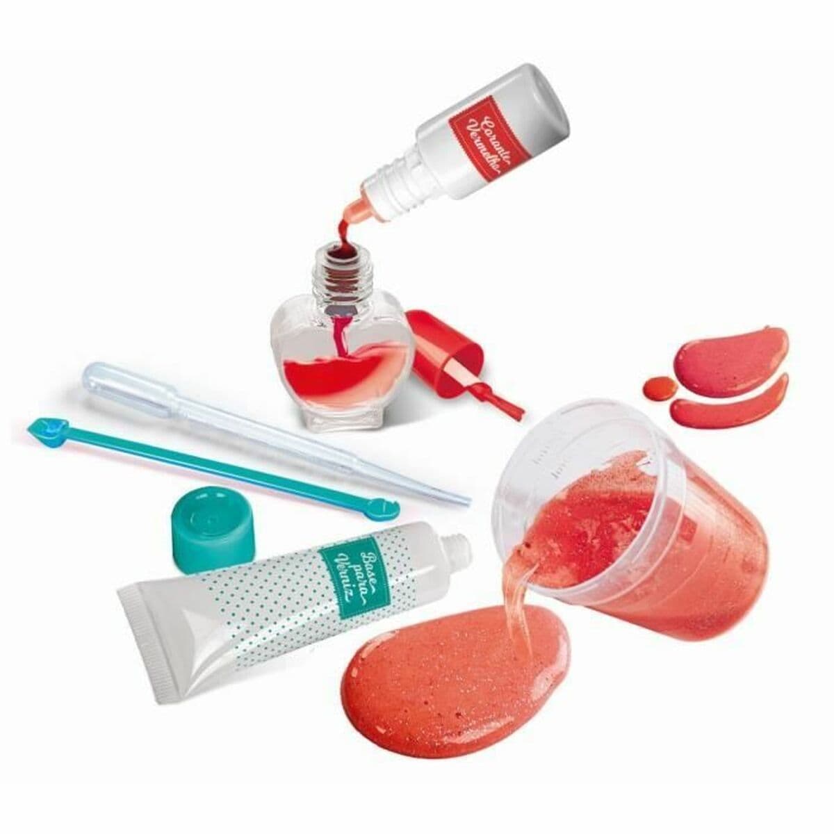 Zestaw do Rękodzieła Clementoni Mini Nail Lab Create your own nail polish (FR) - Image 2