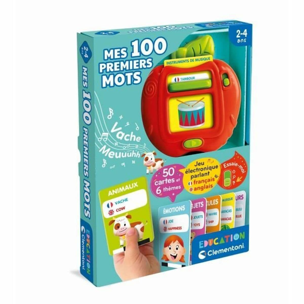 Juego Educativo Clementoni My first 100 words Bilingual - Image 5