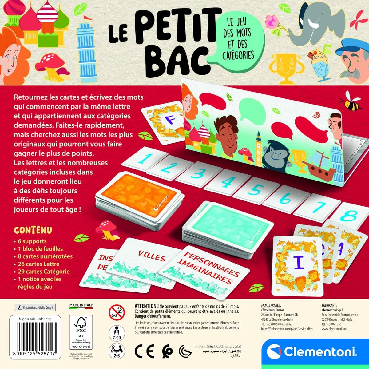 Juego de Mesa Clementoni El pequeño bac - Image 7