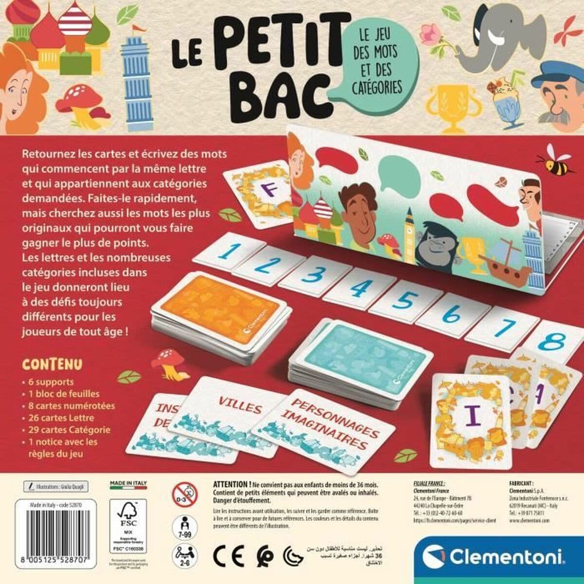 Juego de Mesa Clementoni El pequeño bac - Image 4