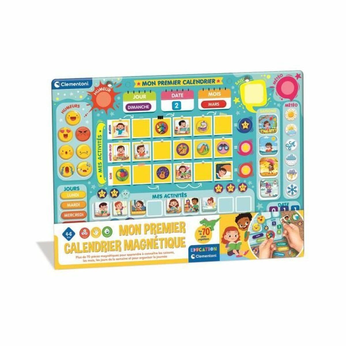 Calendar Clementoni Magnetic 70 piezas - Image 2