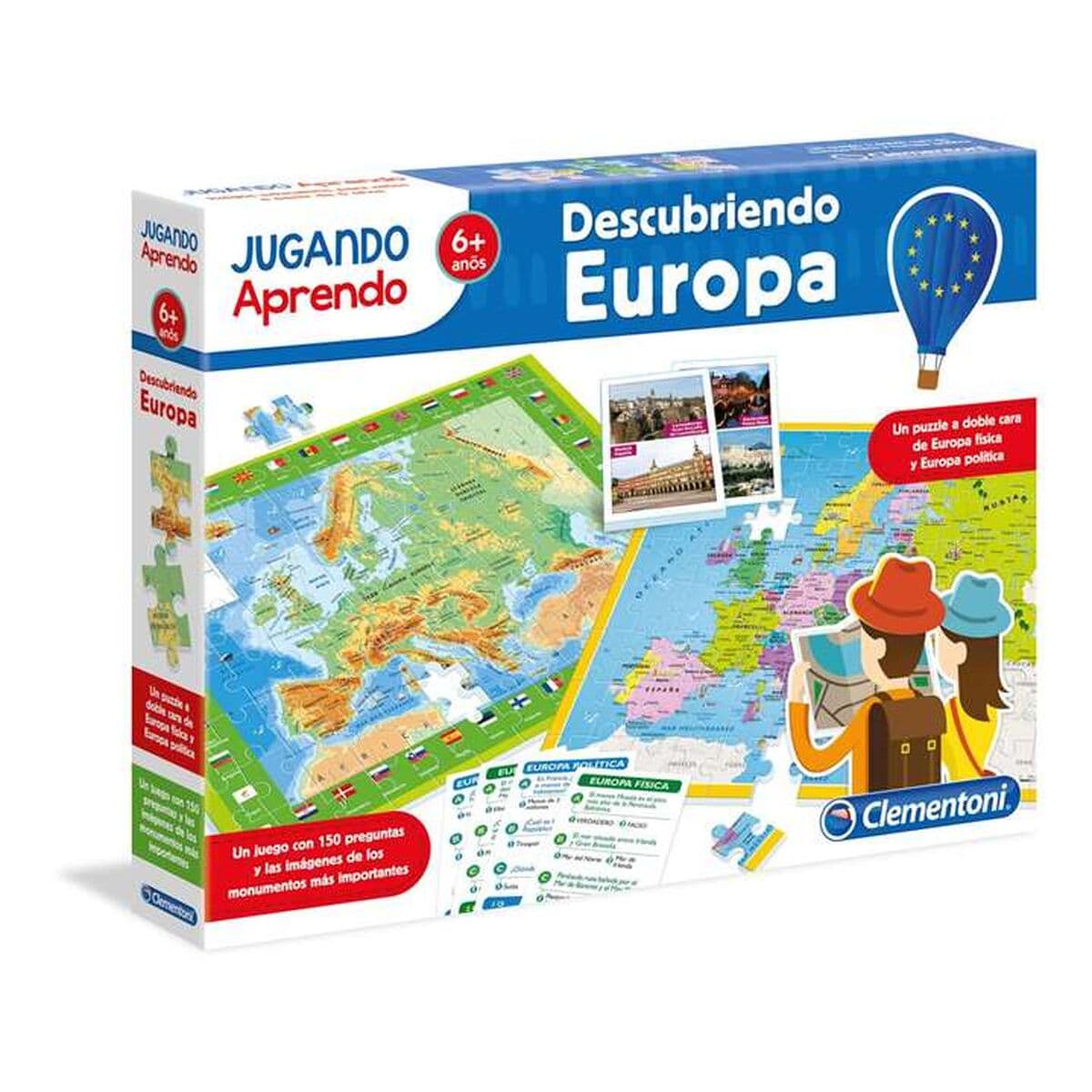 Juego de Ciencia Clementoni Descubre Europa - Image 2