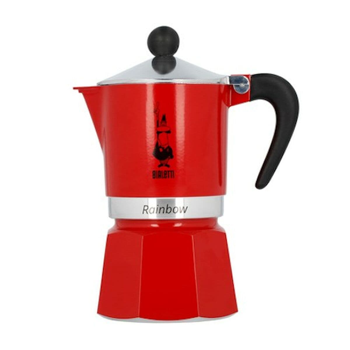 Talijanska Moka za Kavu Bialetti Rainbow rouge 6 Šalice Aluminij