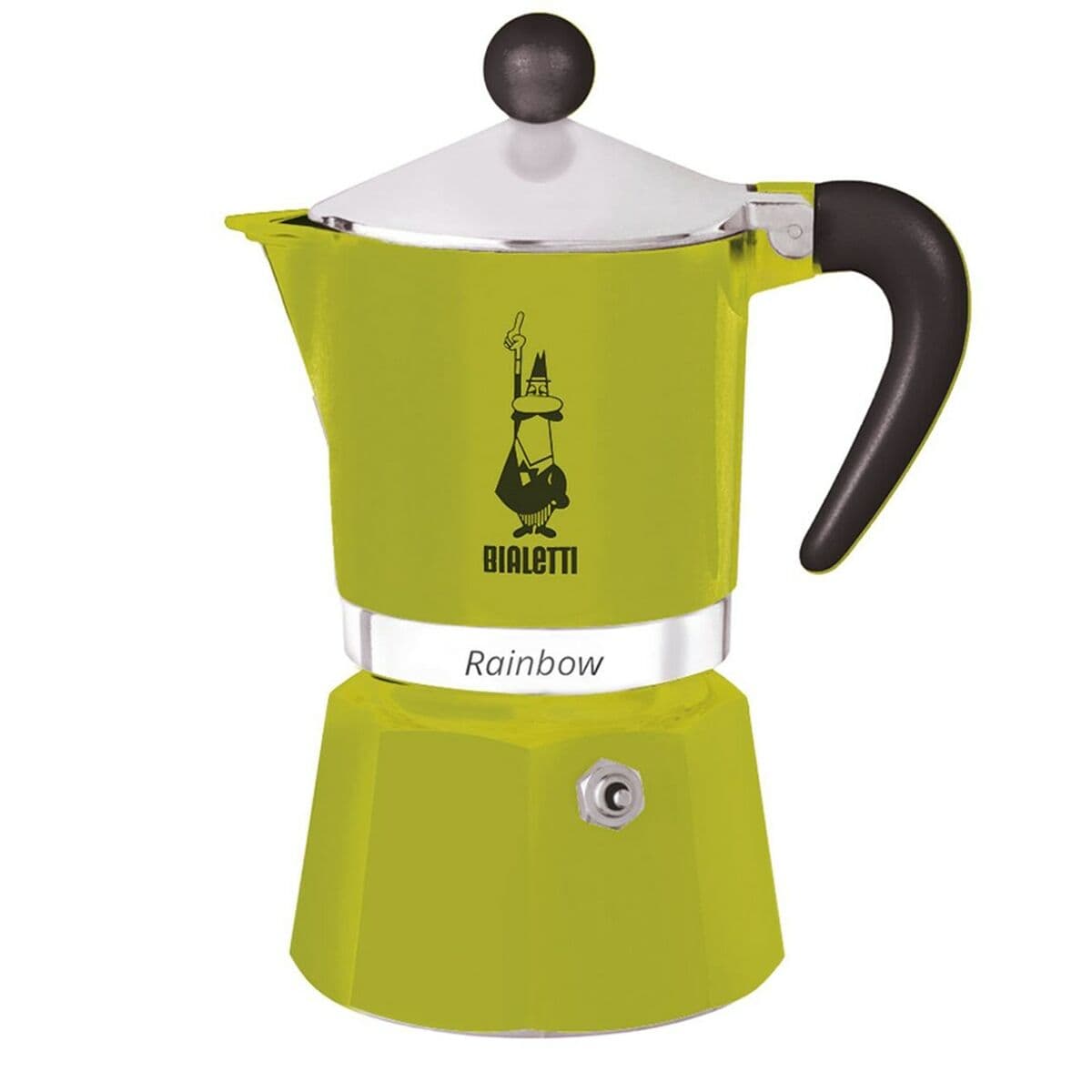 Talijanska Moka za Kavu Bialetti Rainbow Vert Metal Aluminij