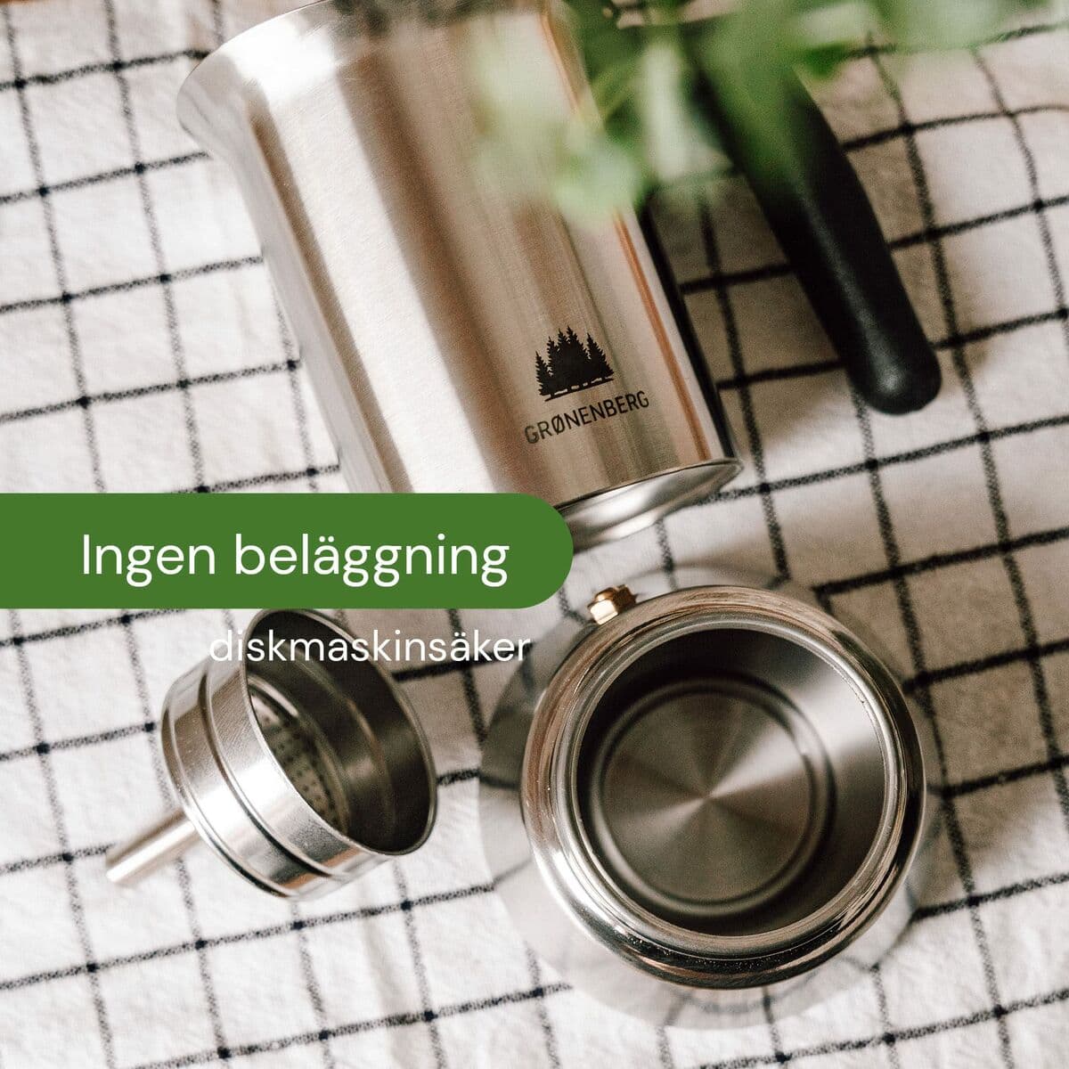 Talijanska Moka za Kavu Bialetti Srebrna Drvo Nehrđajući Čelik - Image 5