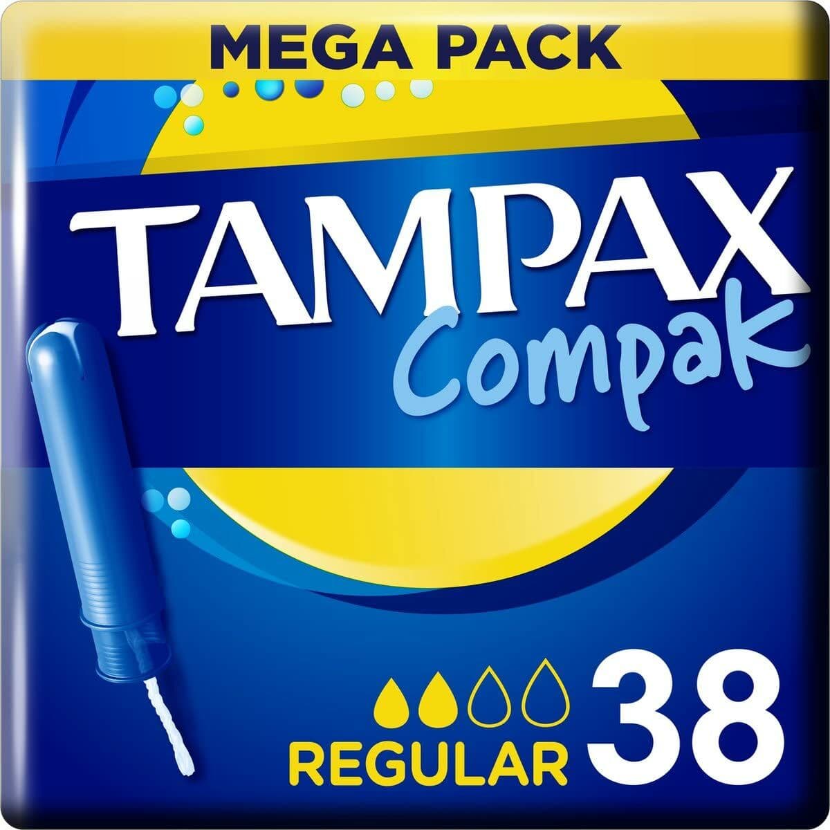 Vanlige Tamponger Tampax Compak 38 unidades