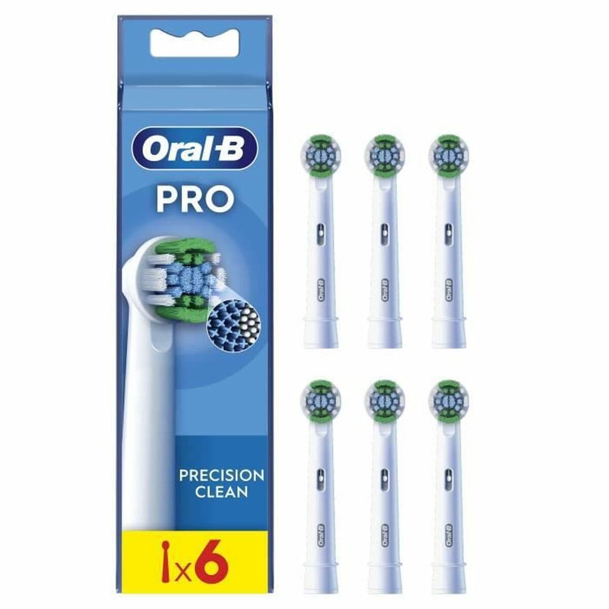 Atsarginė elektroninio dantų šepetėlio dalis Oral-B Pro Balta