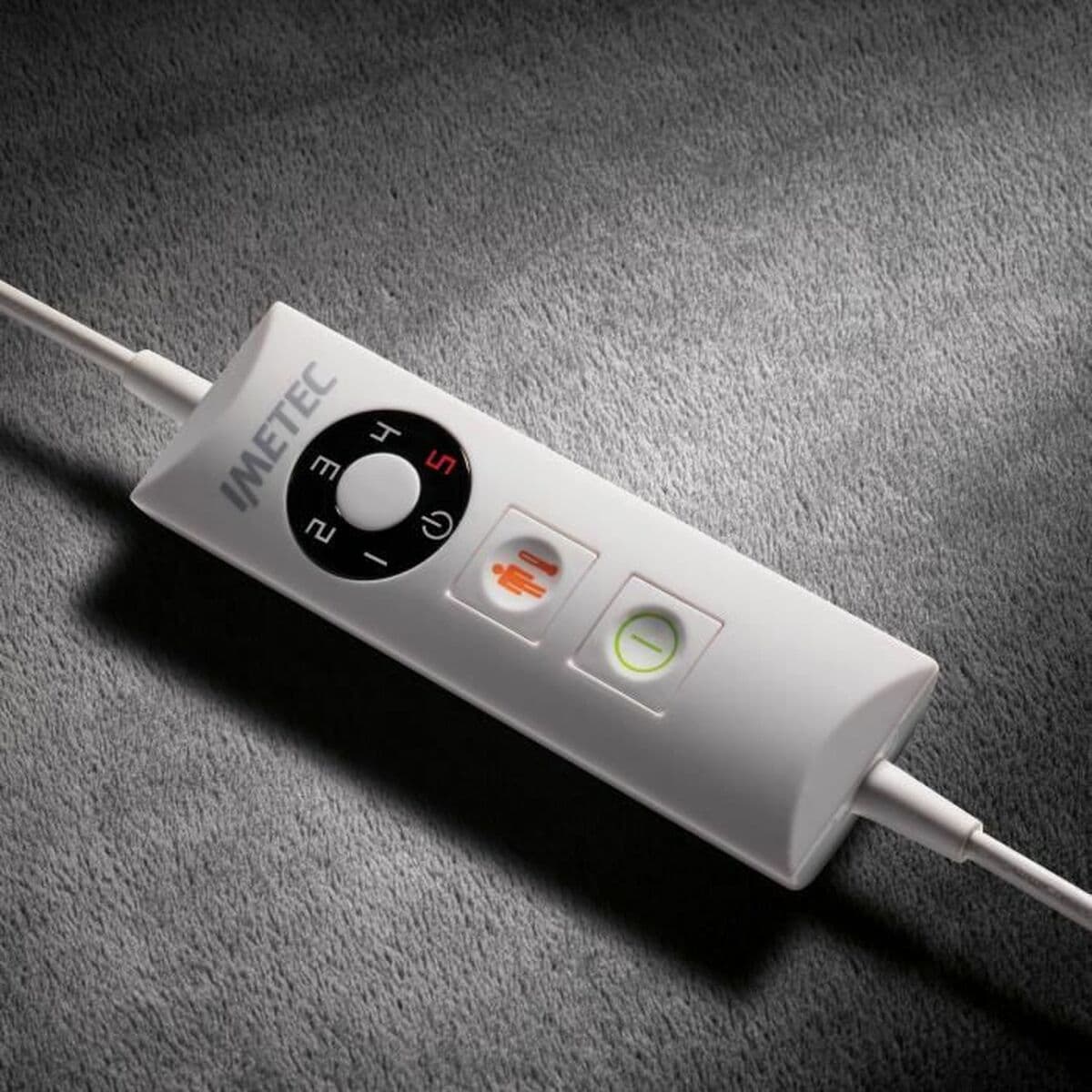 Elektrisk filt IMETEC 16787 Nackområdet Grå - Image 4