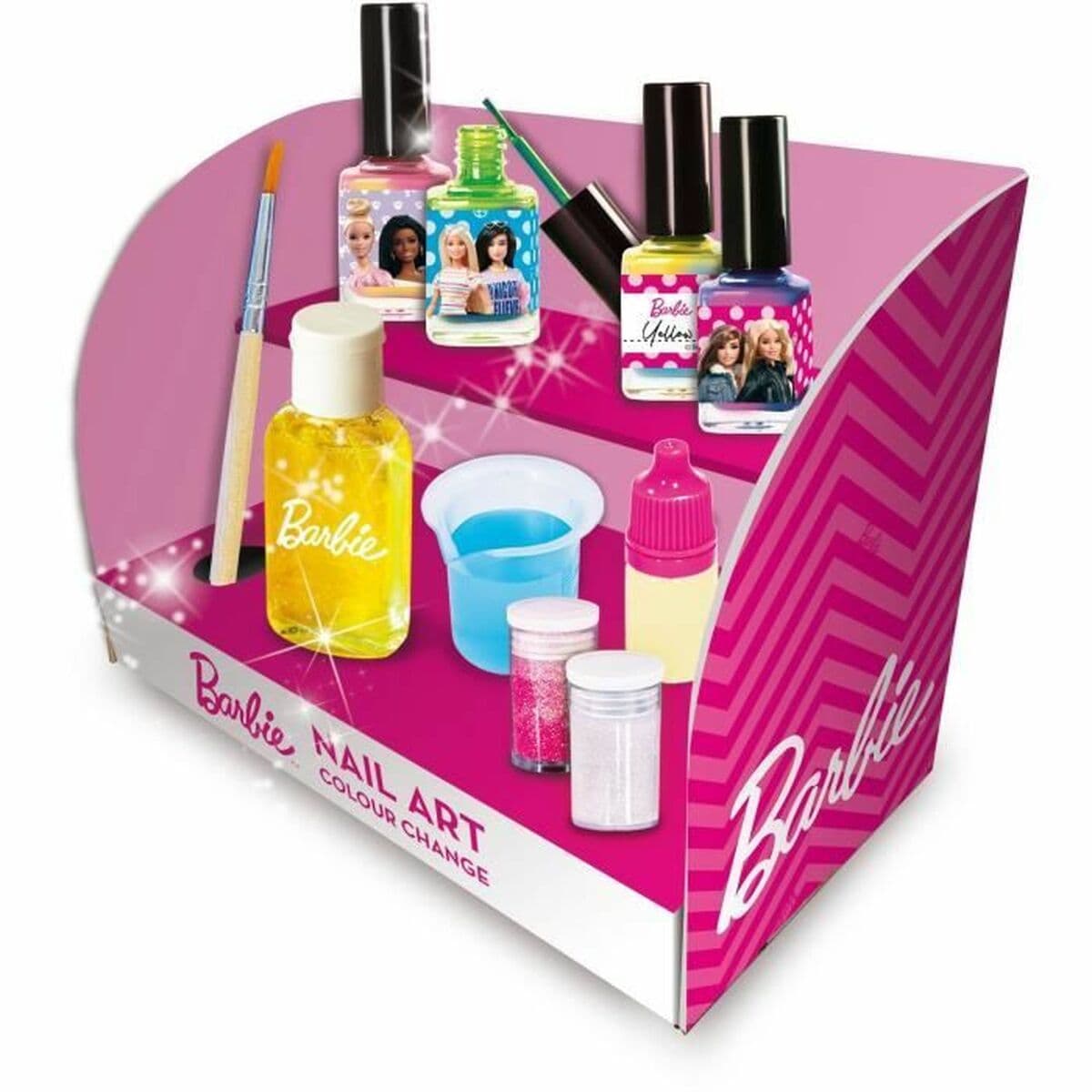 Set dei Manicure Lisciani Giochi Barbie nail art - Image 2