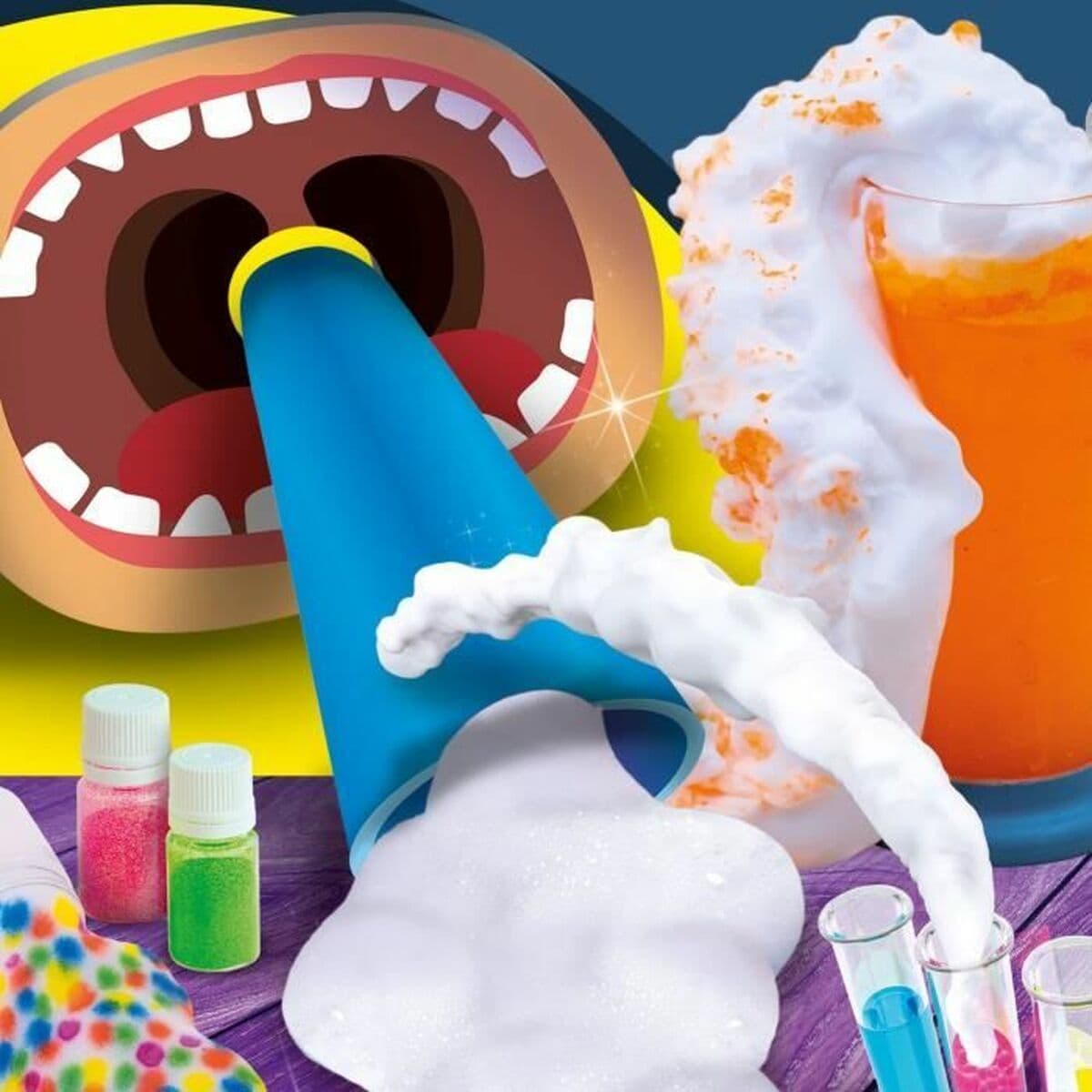Juego de Ciencia Lisciani Giochi Laboratory of surprising foams (FR) - Image 4