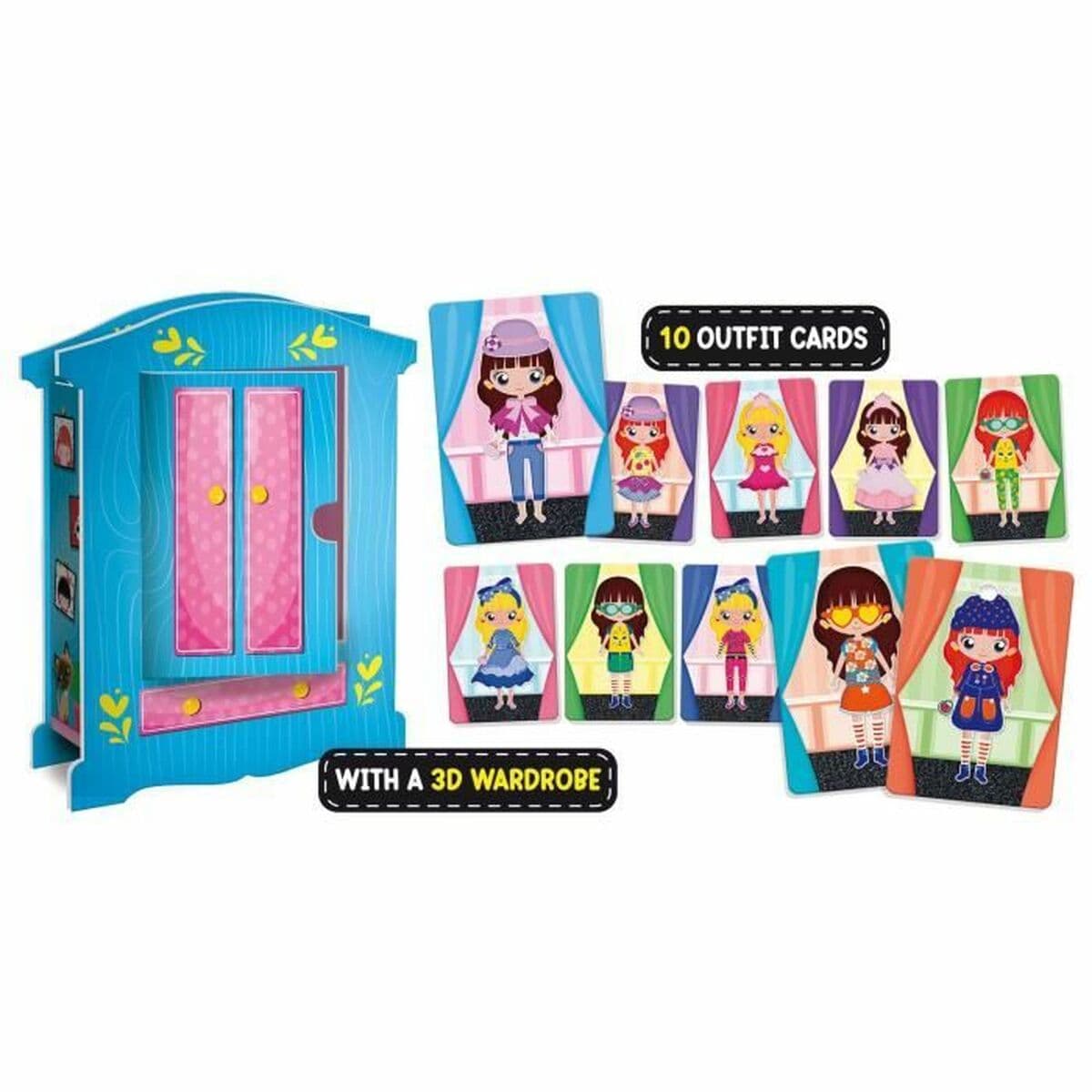Juego Educativo Lisciani Giochi Magnetic Fashion Doll (FR) - Image 3