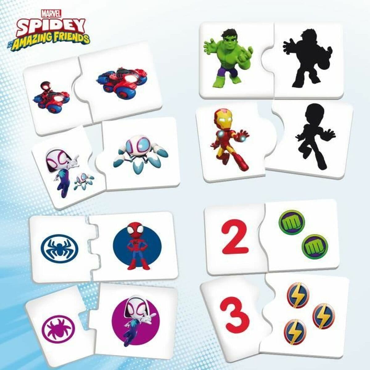 Juego de Mesa Lisciani Giochi Spidey Super desk (Inglés, Alemán) - Image 2