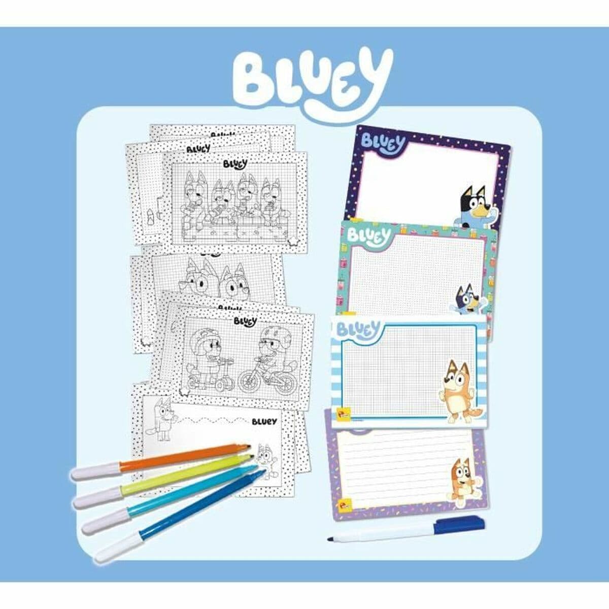 Obrázky na kreslení Lisciani Giochi Bluey Vícebarevný - Image 2