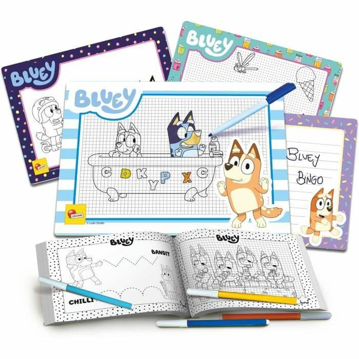 Obrázky na kreslení Lisciani Giochi Bluey Vícebarevný - Image 4