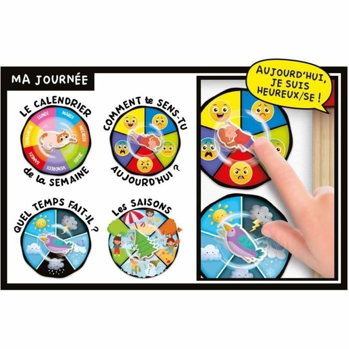 Juego Educativo Lisciani Giochi Calendrier, saisons et émotions - Image 4