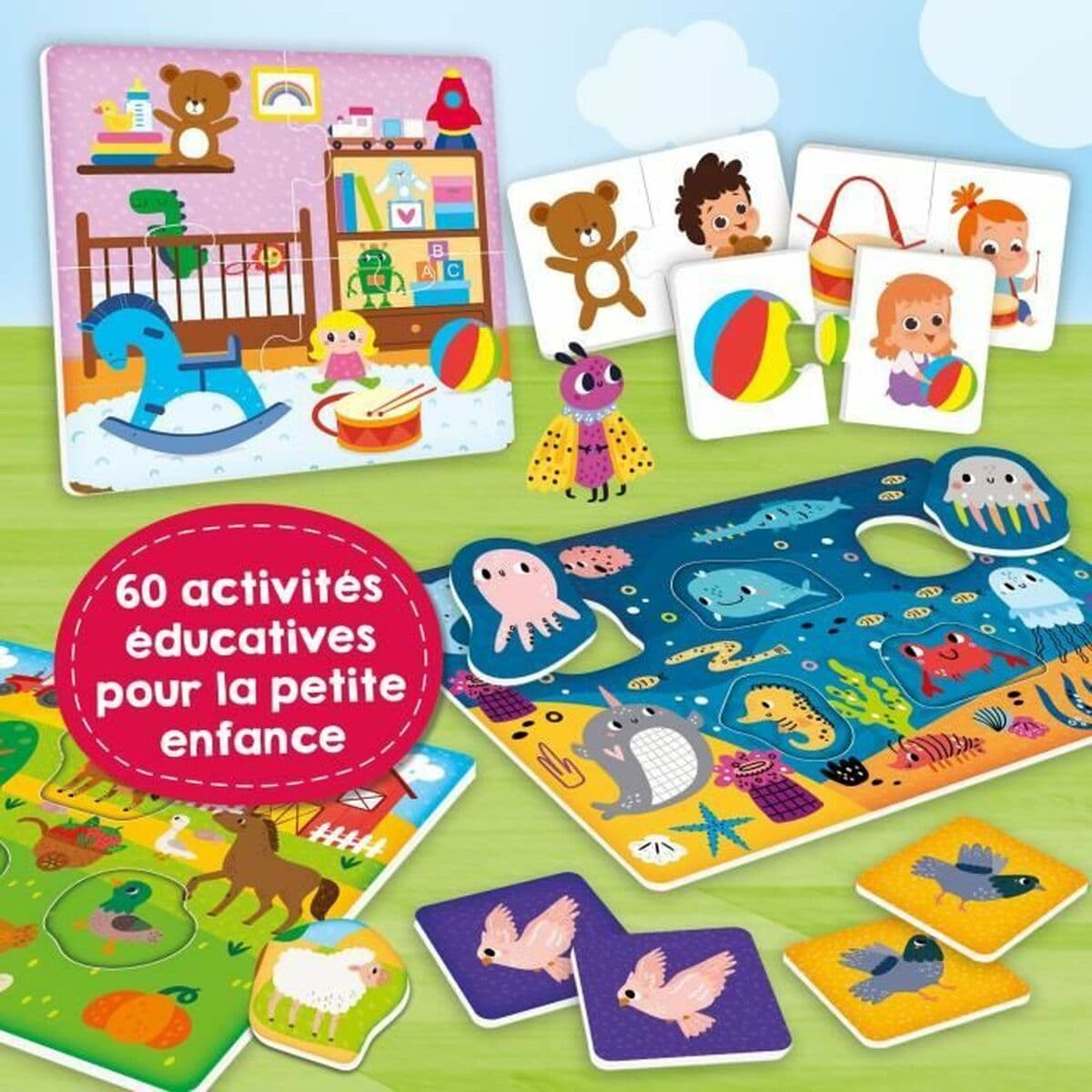 Juego Educativo Lisciani Giochi Carotina Baby 60 Jeux (FR) - Image 3