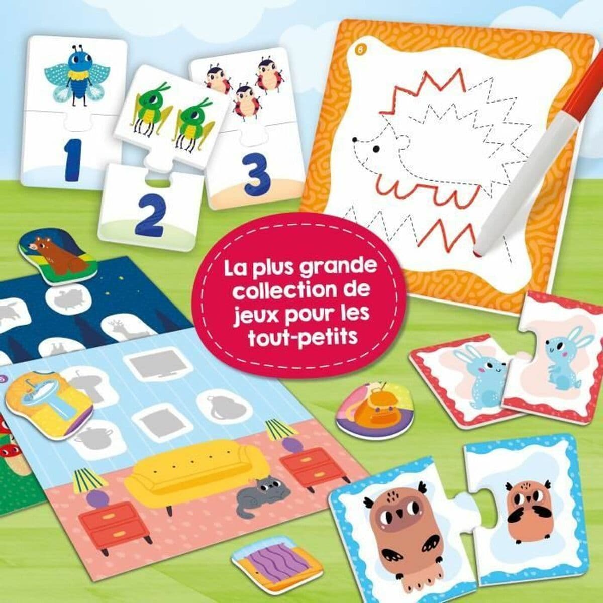 Juego Educativo Lisciani Giochi Carotina Baby 60 Jeux (FR) - Image 4